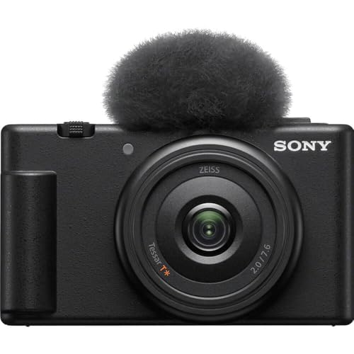 Image of Sony (Refurbished) ZV-1F Vlog Camera for Content Creators and Vloggers (Black) (Renewed)