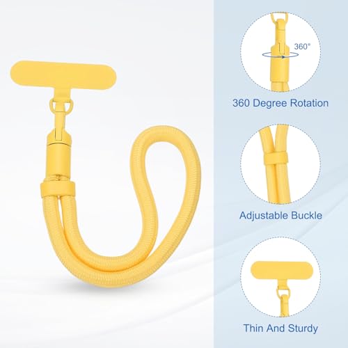 Correa de muñeca para smartphone PATIKIL ajustable con enganche metálico universal 3