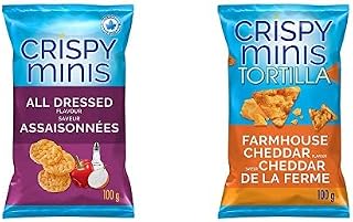 Quaker® Crispy Minis® All Dressed Rice Chips 100g