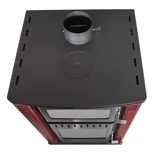 Decor Space Holzofen „Elsa“ 27, 6 kW mit Ofen aus lackiertem Stahl L 38-3