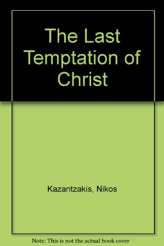 The Last Temptation of Christ B000K0J5JC Book Cover