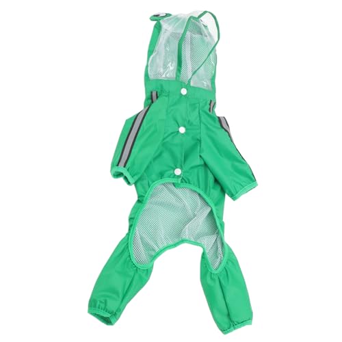 GRIRIW Waterproof Raincoat for Small Dogs Dog Poncho Hood Quick-Drying Pet Raincoat for Outdoor Activities