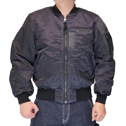 [Avirex] [ABbNX] CROSSOVER FADED MA-1 CUSTOM tFCfbh MA-1 JX^ Y XL 120 lCr[ 783-4252031