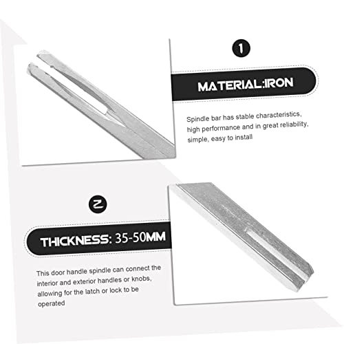 Gadpiparty Eixo Da Maçaneta Da Porta Eixo Da Maçaneta Da Porta Sobressalente Hardware Da Porta Vinta