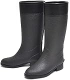 [ダイイチゴム] 長靴 第一ゴム 北海道 防寒 レインーブーツ ノルテガロ W75 日本製 ブラック レディース (24.5cm)