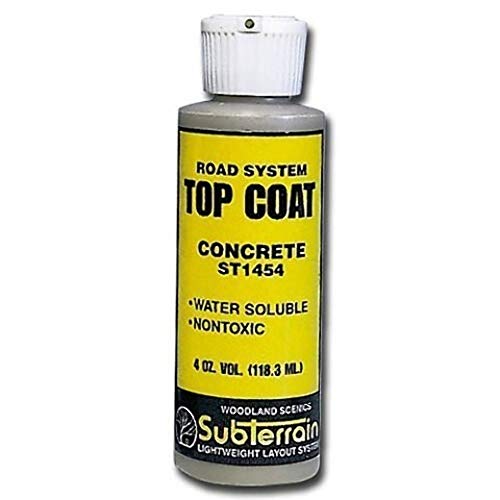 Woodland Scenics Concrete Top Coat, 4oz WOOST1454 - //coolthings.us