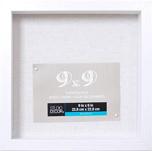 MICHAELS White Belmont Shadow Box by Studio Décor®