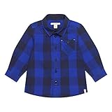  ESPRIT KIDS Baby-Jungen RQ1200212 Woven Shirt Hemd, Mehrfarbig (Infinity Blue 422), (Herstellergröße: 68)