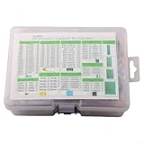 Facile à utiliser : convient pour les débutants et les amateurs expérimentés, ce kit fournit tout le nécessaire pour commencer à expérimenter des projets électroniques. Sa large gamme de composants est pratique et flexible dans la création et le prototypage de circuits.
