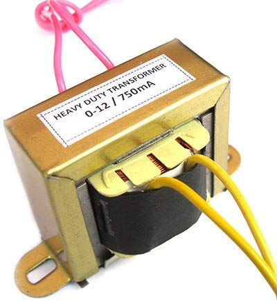 GR Electronics 0-12 Volt,Current 750mA Center Tap Step Down Transformer (0 12 750mA)-image-16