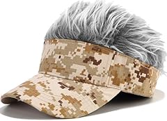 Brown Camouflage + Grey Hair