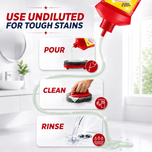 Image of Harpic Flushmatic In-Cistern Toilet Cleaner Blocks, Marine - 150 g | Lasts Upto 240 Flushes & Disinfectant Bathroom Cleaner Liquid, Lemon - 1L & Disinfectant Bathroom Cleaner Liquid, Floral - 1L