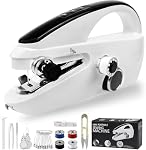Hand Held Sewing Machines For Adults, Hand Held Sewing Machines For Hemming with Test Fabric(Not second-hand), Easy To Use Heavy Duty Rechargeable Hand Cordless Sewing Machine For Beginners, Women
