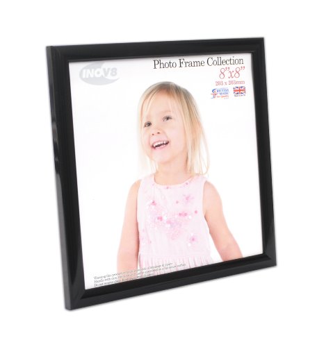 Inov8 Framing PFVS-VBLK-88 Photo Frame, Black, 8 x 8 inch