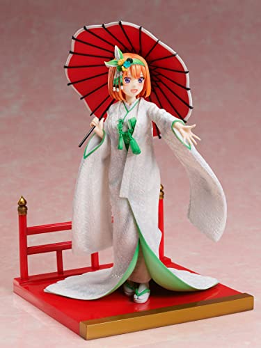 Furyu The Quintessential Quintuplets Season 2: Yotsuba Nanako (Shiromuku Ver.) 1:7 Pvc Figure, Multicolor #TOP4