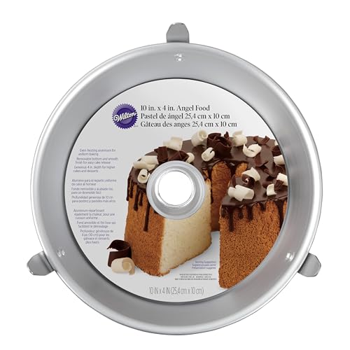 Wilton Round Removable Core Angel Food Cake Pan, 10Inch