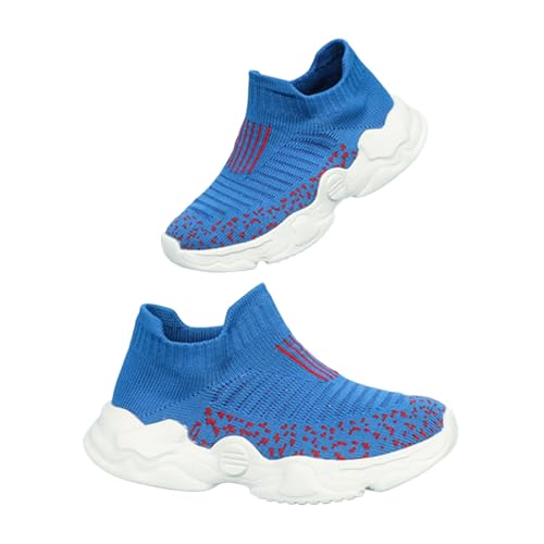 Boys Girls Walking Shoes Mesh Breathable Slip on Sneakers Toddler Wide First Walking Barefoot Shoes Non-Slip Soft Sole2