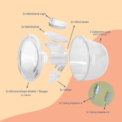 Idaho Jones Set Extractor de Leche Manos Libres miniatura 3