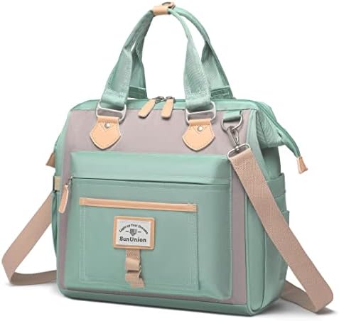 SunUnion Lunch Bag Women, Insulated Lunch Bag, Large Lunch Tote For Work, Leak Proof Lunch Box For Adults, Lunch Purse, Cooler Bag With Side Pockets And Shoulder Strap Picnic Office(Gr