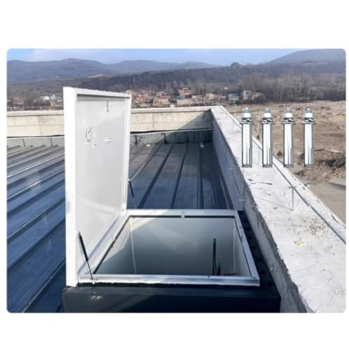 Escotilla de acceso al techo desmontable de aluminio de alta resistencia para edificios 2