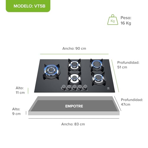 Reviews y listado de Parrilla de vidrio los 7 más buscados. 8 Imagen adicional
