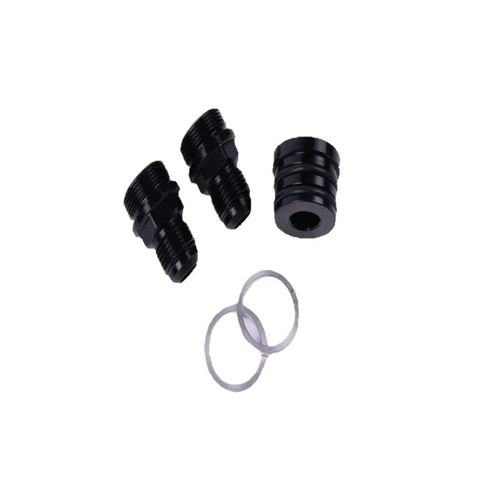 Pwuwarrkg Onecolor Rear Breather Fitting Adapter M28 To 10An Compatible With 1992-2001 Integra B16 B17 B18 B20