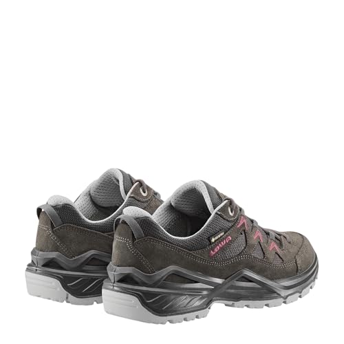 LOWA Halbschuh SIRKOS EVO GTX LO Ws anthrazit/beere, 39.5