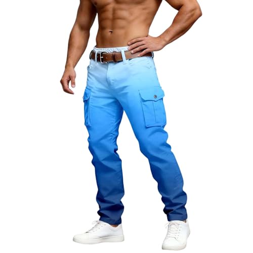 Pantalon cargo homme militaire blanc pour randonnée et chasse