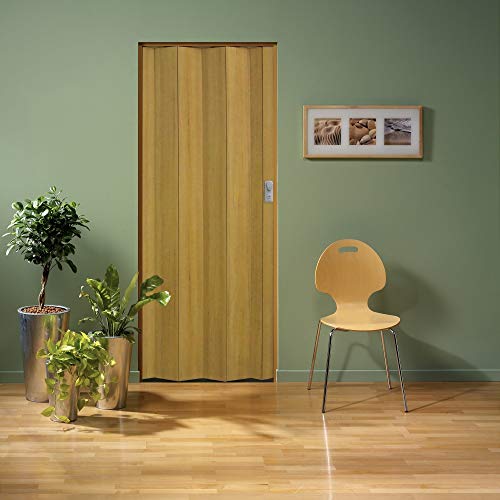 Grosfillex Falttür Spacy, altholzeffekt Lamellentür Schiebetür