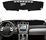 Naseya Car Dashboard Cover,Leather Anti-Slip Dash Cover Mat for Lexus IS250 IS350 2006-2011,Interior Dash Board Protecter Covers (Black Line)