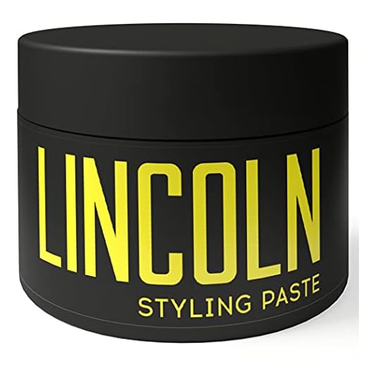 LINCOLN Pomada Mate Natural - Gomina Hombre de Fijación Fuerte con Acabado Mate - Pomada Pelo Hombre Enriquecida con Manteca de Karité - Fijador Pelo como Alternativa Ideal a la Cera Pelo Hombre, 100g