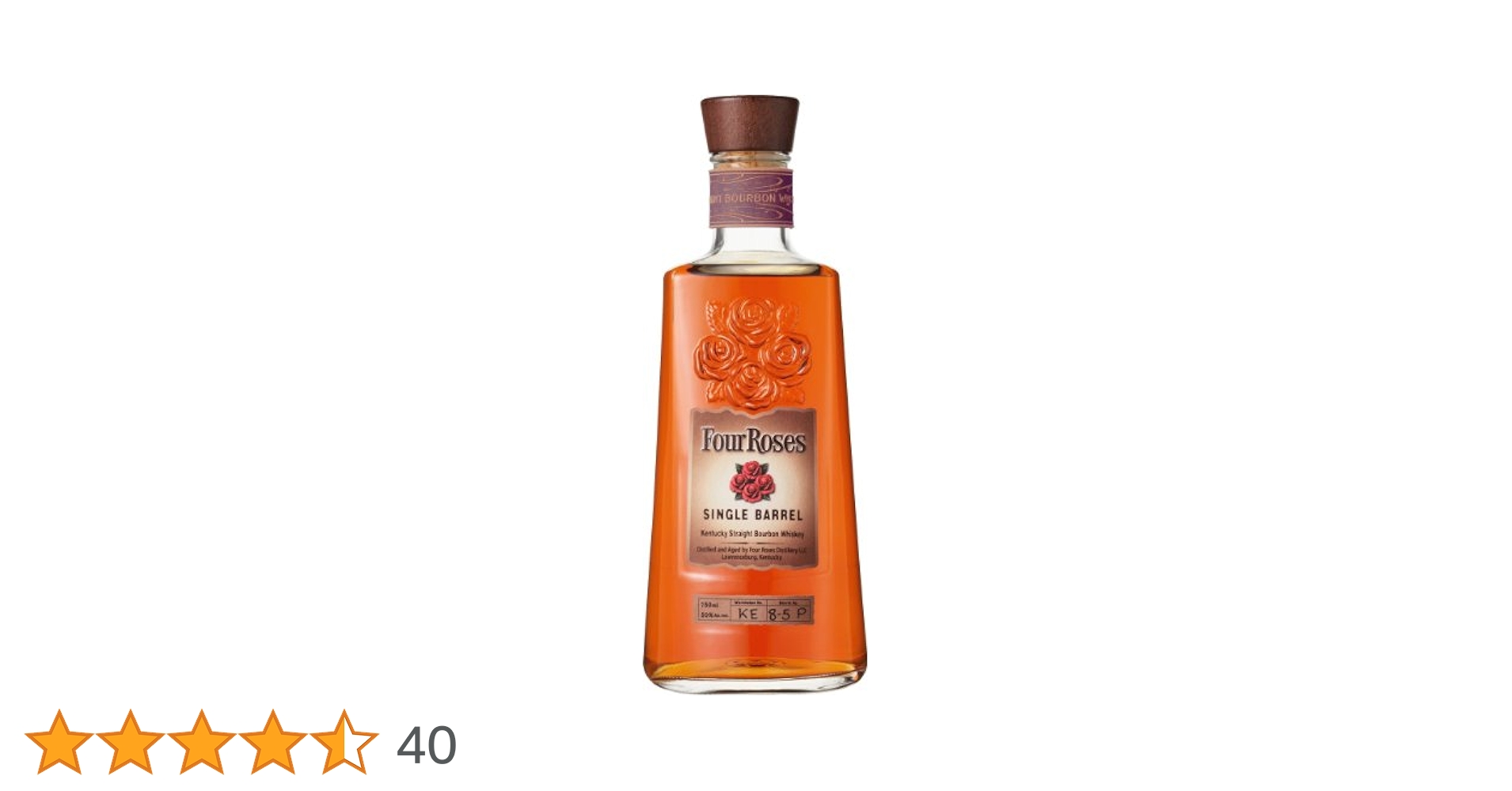 新品未開封　フォアローゼズ　Four Roses　シングルバレル　２本セット Amazon.co.jp: Four Roses(フォアローゼズ) ウイスキー750ml
