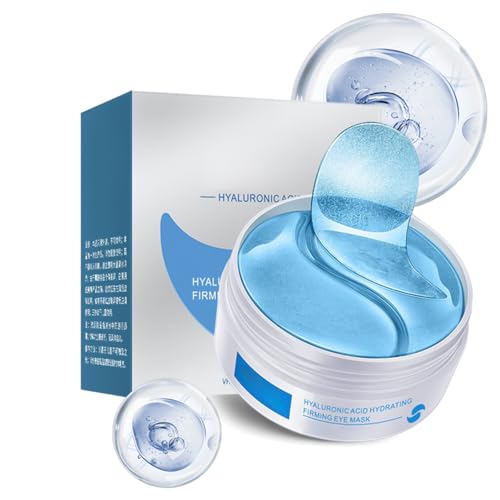 30 Pairs Collagen Eye Patches Hyaluronic Acid Moisturizing & Hydrating Under Eye Gel Patches for Puffy Eyes & Dark Circles Gel Pads for All Skin Types