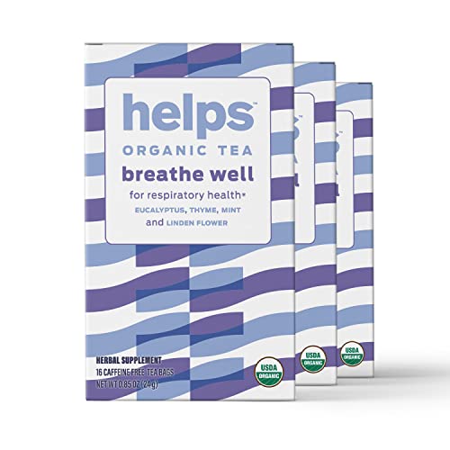 HELPS TEAS | Helps Breathe Well Tea | Organic herbal