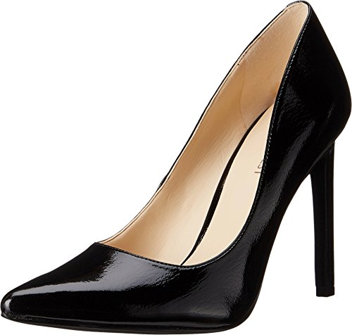 Image of Nine West Women's Tatiana Synthetic Dress Pump, Black, 9.5 M US
