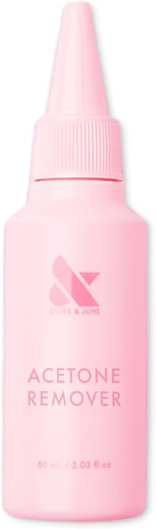 Acetone Remover Bottle | Professional Strength | Press-On & Gel Nail Polish Remover | Fast-Acting, Easy Squeeze Bottle | Salon-Grade Formula | Vegan & Cruelty-Free (4 fl oz)