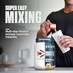 Dymatize ISO100 Whey Protein Powder Isolate, Gourmet Vanilla, 25g of Protein, 5.5g BCAAs, Less Than 120 Cal., Gluten Free, 1g Fat, 1g Sugar, 2g Carb (20 Servings) - Image 4