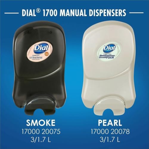 Image of Dial 1700 Henkel Manual Foam Hand Soap Dispenser, Black