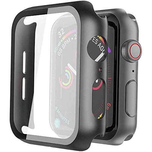 Misxi Screen Protector Case for 44mm Apple Watch SE3/SE2/SE/Series 6/5/4