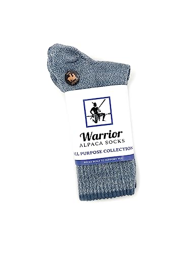 Image of WARRIOR ALPACA SOCKS - Everyday Warrior Collection - All-Purpose Alpaca Socks - Daily Wear for Every Season