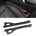 2 Stück Autositz Lückenfüller für Seat Exeo ST 2008 2009 2010 2011 2012 2013, Organizer Car Seat Gap Filler Autositz Schlitzfüller Anti-Auslauf Sitzlücken Stopper Zubehör,A/Black