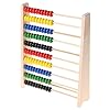 CAFFAINA Houten Abacus 10-rij kleurrijke kralen tellen Kid wiskunde leren educatief speelgoed