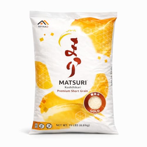 Matsuri Golden Koshihikari Super Premium Short Grain Rice – California-Grown