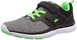 adidas schuhe größe 41 1/3 Innenmaterial: Synthetik Lico Bongo VS Jungen Sneaker, Grau/ Schwarz/ Lemon, 41 EU