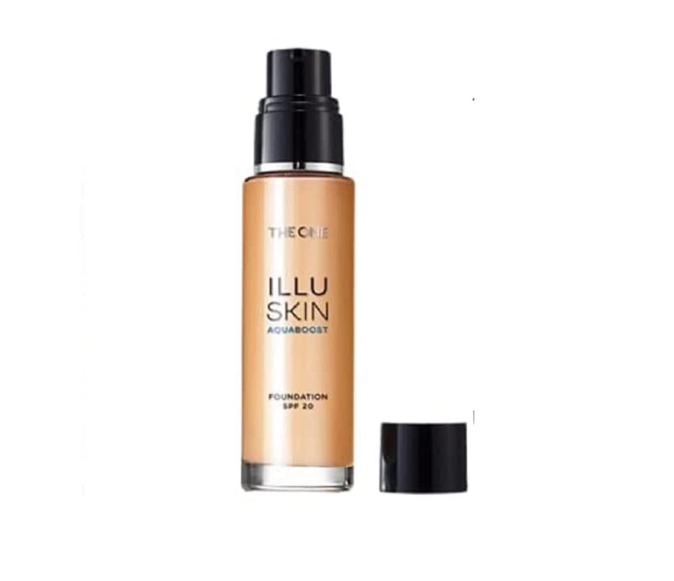 Illuskin Aquaboost Foundation SPF 20, 30ML (Natural Beige Neutral) and Earrings for Women & Girls (Combo)(by Ori flame)