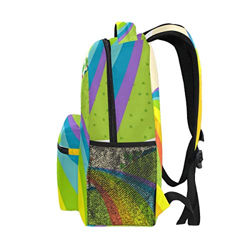 image for ALAZA Rainbow Lanscape Laptop Backpack, Travel Computer Bag for Women 