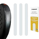 HOHWERTIGE STÄRKE: Dank des rauen Micro-Grid-Materials absorbiert das Paddle Tennis Schläger Schutz Tape effektiv Stöße und verhindert so mögliche Schäden am Paddle Schläger.