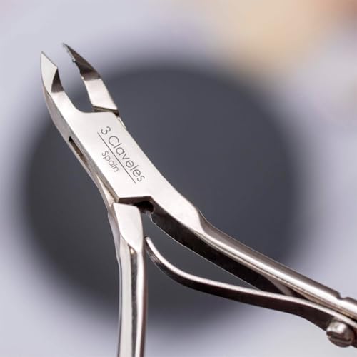 3 Claveles 12101 Zange gebogen 10 cm mit Mund Schneiden von 7 mm