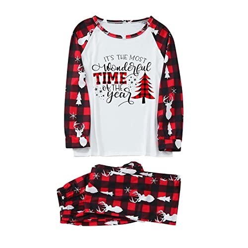 Briskorry Pyjama Familie Set Weihnachten Weihnachtspyjama Neugeborenes...