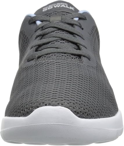 Image of Skechers Go Walk Joy-Paradise Grey /Blue Walking Shoes - 4 UK (37 EU) (7 US) (15601-GYBL)